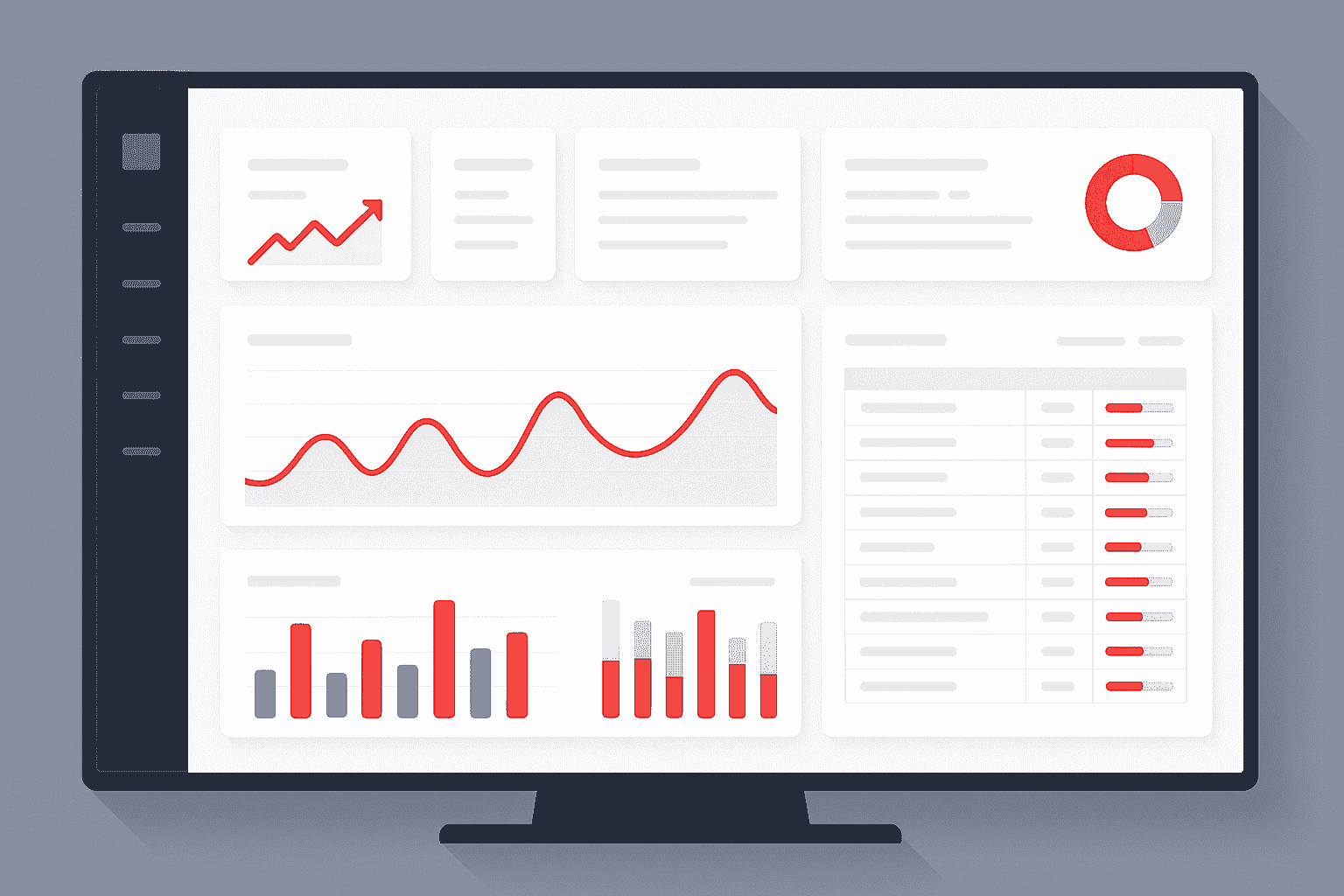 Smart systems and software dashboard